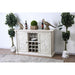 Georgia Antique White/Gray Server - Casa Morelos / Coahuila Furniture (Oklahoma City, OK)
