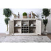 Georgia Antique White/Gray Server - Casa Morelos / Coahuila Furniture (Oklahoma City, OK)