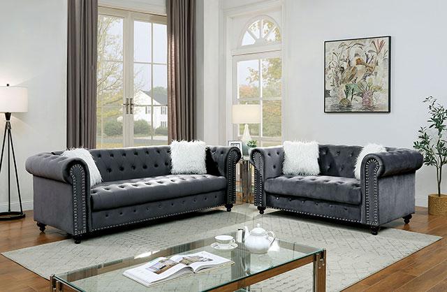 GIACOMO Chair, Gray - Casa Morelos / Coahuila Furniture (Oklahoma City, OK)