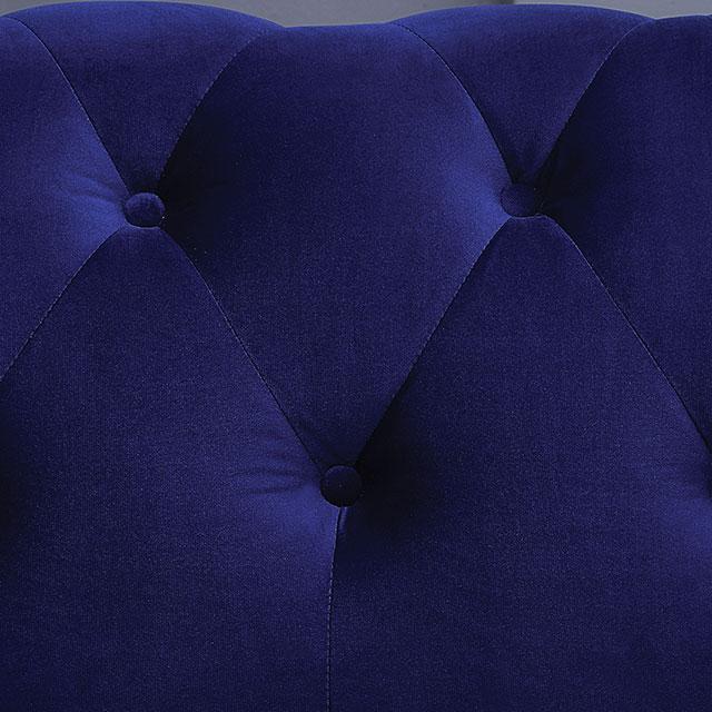 GIACOMO Loveseat, Blue - Casa Morelos / Coahuila Furniture (Oklahoma City, OK)