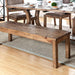 GIANNA Rustic Pine Wooden Bench - Casa Morelos / Coahuila Furniture (Oklahoma City, OK)