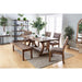 GIANNA Rustic Pine Wooden Bench - Casa Morelos / Coahuila Furniture (Oklahoma City, OK)