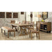 GIANNA Rustic Pine/Brown Side Chair (2/CTN) - Casa Morelos / Coahuila Furniture (Oklahoma City, OK)