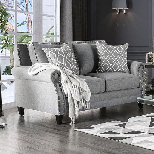 Giovanni Gray Love Seat - Casa Morelos / Coahuila Furniture (Oklahoma City, OK)