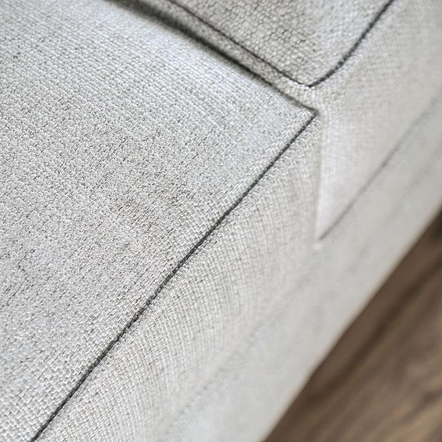 Giovanni Gray Love Seat - Casa Morelos / Coahuila Furniture (Oklahoma City, OK)