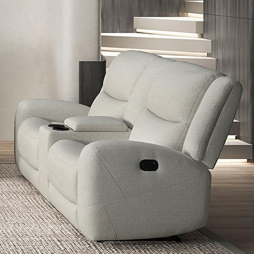 Giraldus Manual Recliner Loveseat w/ Console - Casa Morelos / Coahuila Furniture (Oklahoma City, OK)