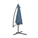 Glam Cantilever Umbrella w/ LED - Casa Morelos / Coahuila Furniture (Oklahoma City, OK)