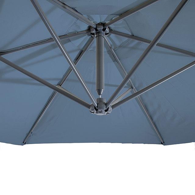 Glam Cantilever Umbrella w/ LED - Casa Morelos / Coahuila Furniture (Oklahoma City, OK)