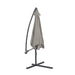 Glam Cantilever Umbrella w/ LED - Casa Morelos / Coahuila Furniture (Oklahoma City, OK)