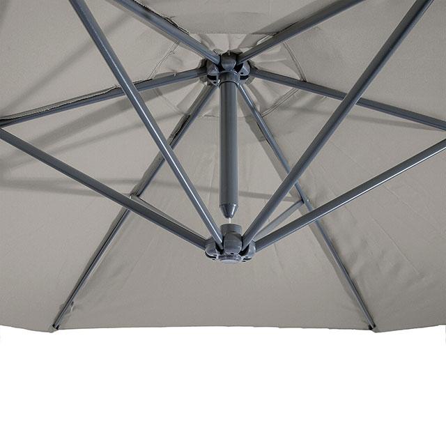 Glam Cantilever Umbrella w/ LED - Casa Morelos / Coahuila Furniture (Oklahoma City, OK)