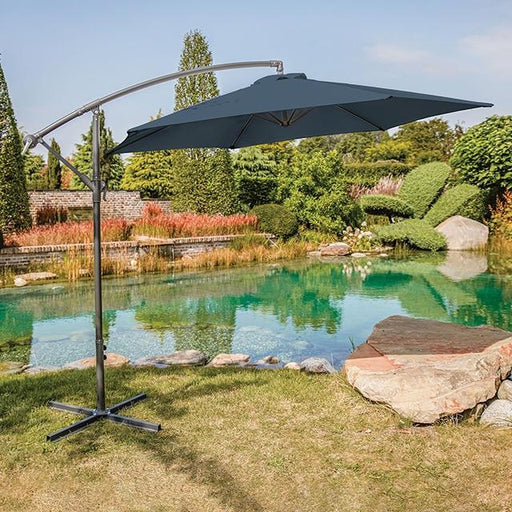 Glam Cantilever Umbrella w/ LED - Casa Morelos / Coahuila Furniture (Oklahoma City, OK)