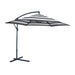 Glam Cantilever Umbrella w/ LED - Casa Morelos / Coahuila Furniture (Oklahoma City, OK)