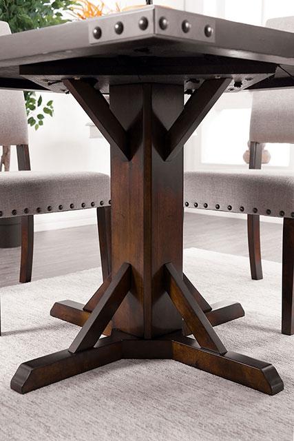 Glenbrook Brown Cherry Dining Table - Casa Morelos / Coahuila Furniture (Oklahoma City, OK)