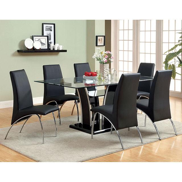 Glenview 7 Pc Dining Table Set - Casa Morelos / Coahuila Furniture (Oklahoma City, OK)