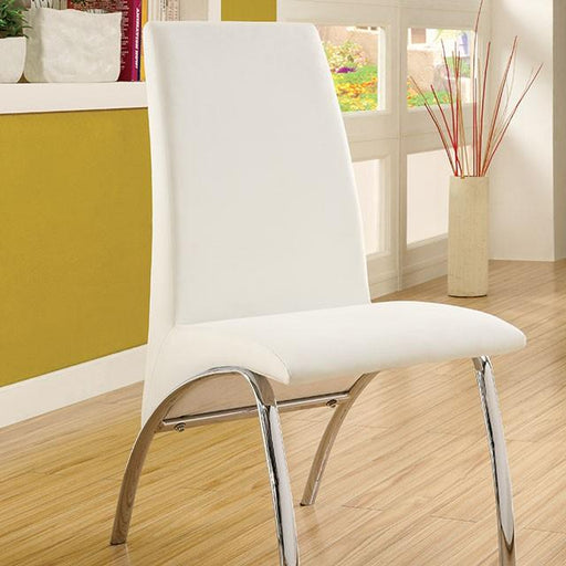 Glenview White Side Chair - Casa Morelos / Coahuila Furniture (Oklahoma City, OK)