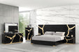 Goldsberg E.King Bed w/ Wall Panels - Casa Morelos / Coahuila Furniture (Oklahoma City, OK)