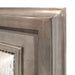Golva E.King & Queen Bed White & Silver - Casa Morelos / Coahuila Furniture (Oklahoma City, OK)