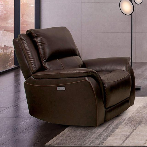 GORGIUS Power Recliner, Espresso - Casa Morelos / Coahuila Furniture (Oklahoma City, OK)