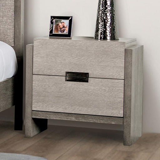 Gristalt Night Stand (w/ Felt Line, No USB) - Casa Morelos / Coahuila Furniture (Oklahoma City, OK)