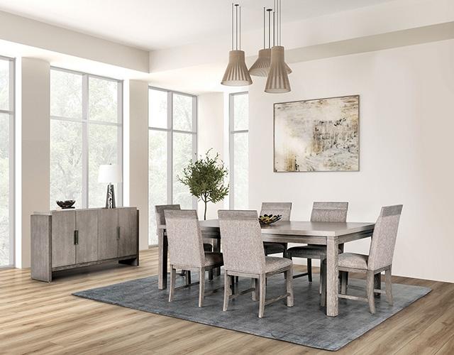 Gristalt 9 Pc Dining Table Set - Casa Morelos / Coahuila Furniture (Oklahoma City, OK)
