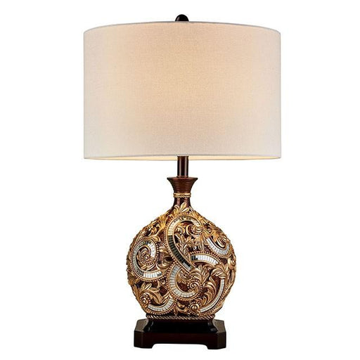 Guadalupe Gold/Brown 29.5"H Golden Brown Table Lamp - Casa Morelos / Coahuila Furniture (Oklahoma City, OK)