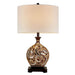 Guadalupe Gold/Brown 29.5"H Golden Brown Table Lamp - Casa Morelos / Coahuila Furniture (Oklahoma City, OK)