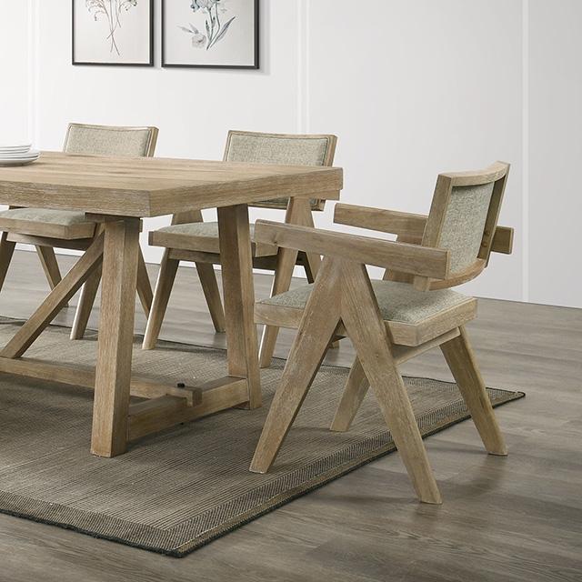 Guisborough 7 Pc Dining Table Set - Casa Morelos / Coahuila Furniture (Oklahoma City, OK)