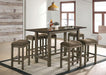 GUMBORO Counter Ht. Stool (2/CTN) - Casa Morelos / Coahuila Furniture (Oklahoma City, OK)