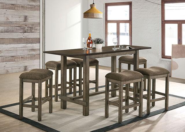 GUMBORO Counter Ht. Stool (2/CTN) - Casa Morelos / Coahuila Furniture (Oklahoma City, OK)