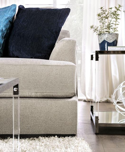 GUNNERSBURY Sectional, Gray - Casa Morelos / Coahuila Furniture (Oklahoma City, OK)