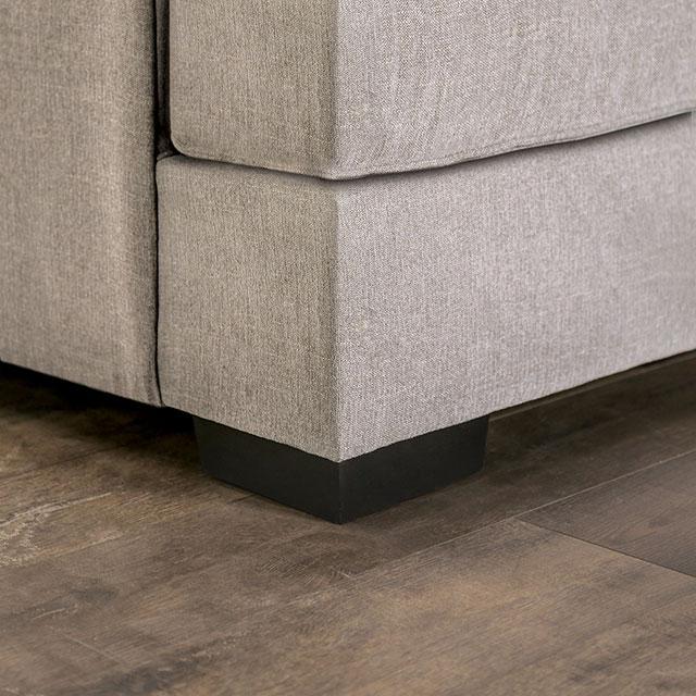 GUNNERSBURY Sectional, Gray - Casa Morelos / Coahuila Furniture (Oklahoma City, OK)
