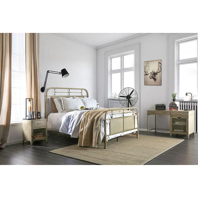 Haldus Cal.King, E.King, & Twin Bed White, Ivory, & Red - Casa Morelos / Coahuila Furniture (Oklahoma City, OK)