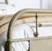 Haldus Cal.King, E.King, & Twin Bed White, Ivory, & Red - Casa Morelos / Coahuila Furniture (Oklahoma City, OK)