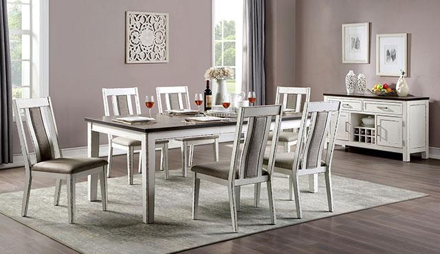 Halsey 7 Pc Dining Table Set - Casa Morelos / Coahuila Furniture (Oklahoma City, OK)