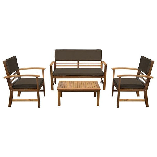 Hana 4 Pc. Patio Set - Casa Morelos / Coahuila Furniture (Oklahoma City, OK)