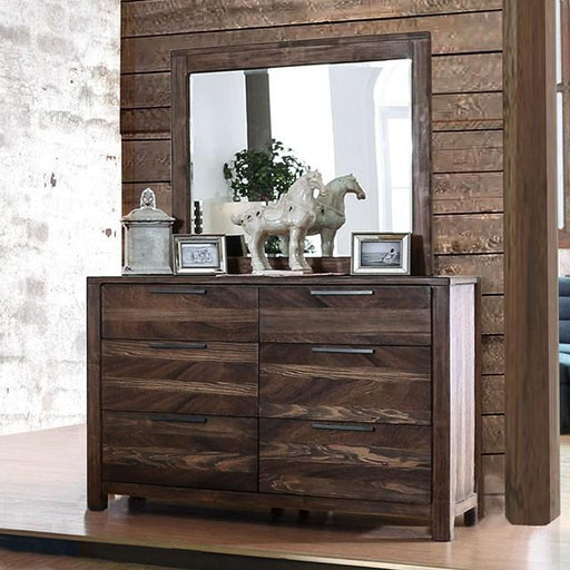 Hankinson Rustic Natural Tone Dresser - Casa Morelos / Coahuila Furniture (Oklahoma City, OK)