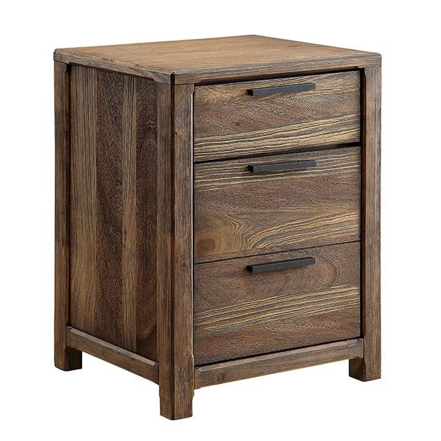 Hankinson Rustic Natural Tone Night Stand - Casa Morelos / Coahuila Furniture (Oklahoma City, OK)
