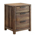 Hankinson Rustic Natural Tone Night Stand - Casa Morelos / Coahuila Furniture (Oklahoma City, OK)