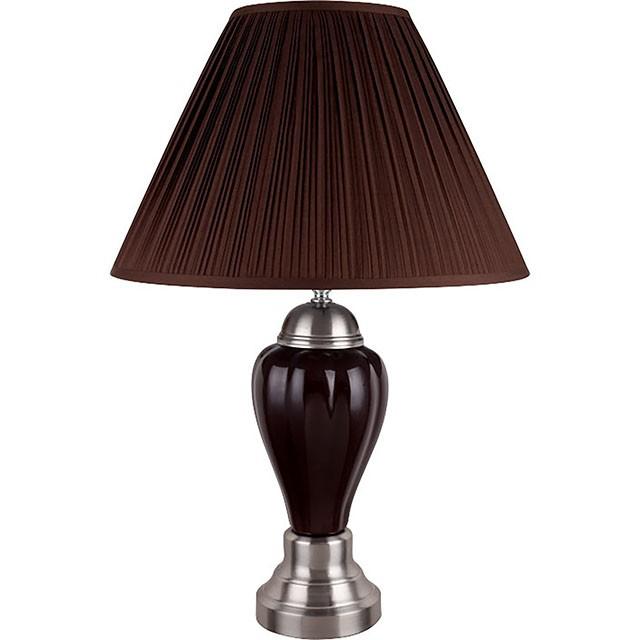 Hanna Espresso Table Lamp - Casa Morelos / Coahuila Furniture (Oklahoma City, OK)