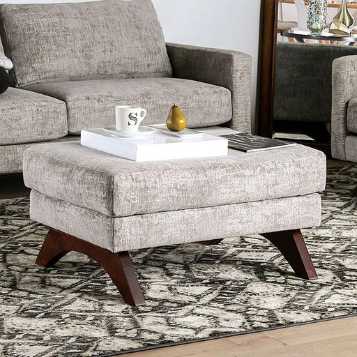 Harlech Gray Ottoman - Casa Morelos / Coahuila Furniture (Oklahoma City, OK)
