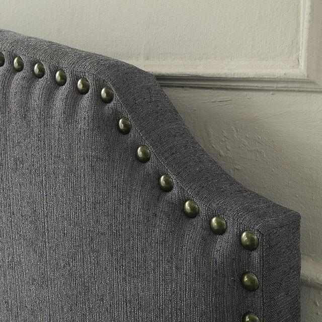 Hasselt King Headboard Gray - Casa Morelos / Coahuila Furniture (Oklahoma City, OK)