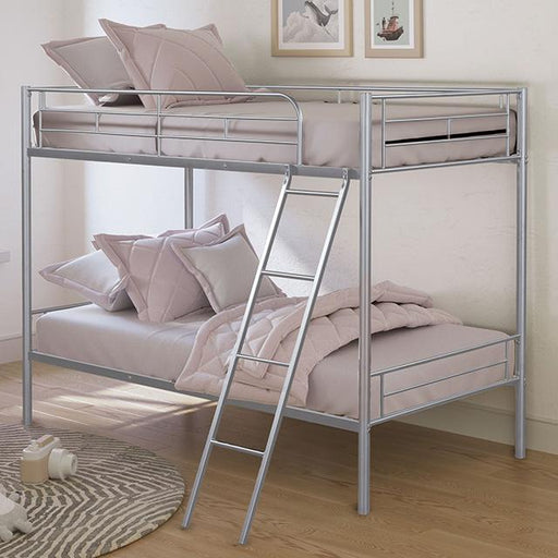 Hector Twin/Twin Metal Bunkbed - Casa Morelos / Coahuila Furniture (Oklahoma City, OK)