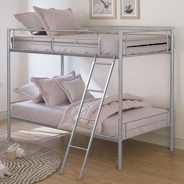 Hector Twin/Twin Metal Bunkbed - Casa Morelos / Coahuila Furniture (Oklahoma City, OK)