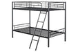 Hector Twin/Twin Metal Bunkbed - Casa Morelos / Coahuila Furniture (Oklahoma City, OK)
