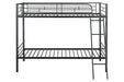 Hector Twin/Twin Metal Bunkbed - Casa Morelos / Coahuila Furniture (Oklahoma City, OK)