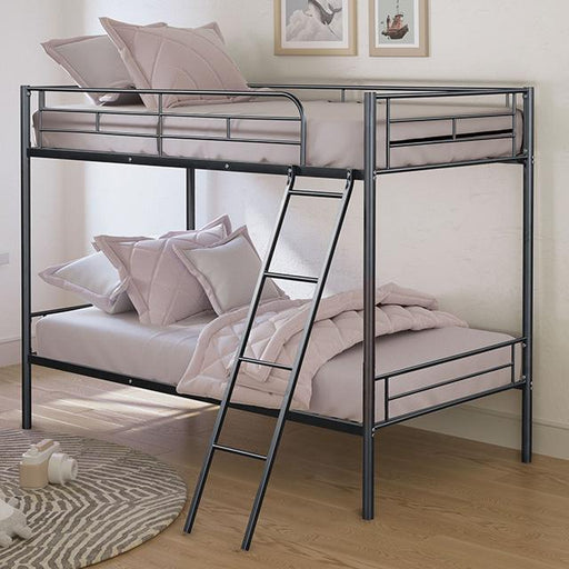 Hector Twin/Twin Metal Bunkbed - Casa Morelos / Coahuila Furniture (Oklahoma City, OK)
