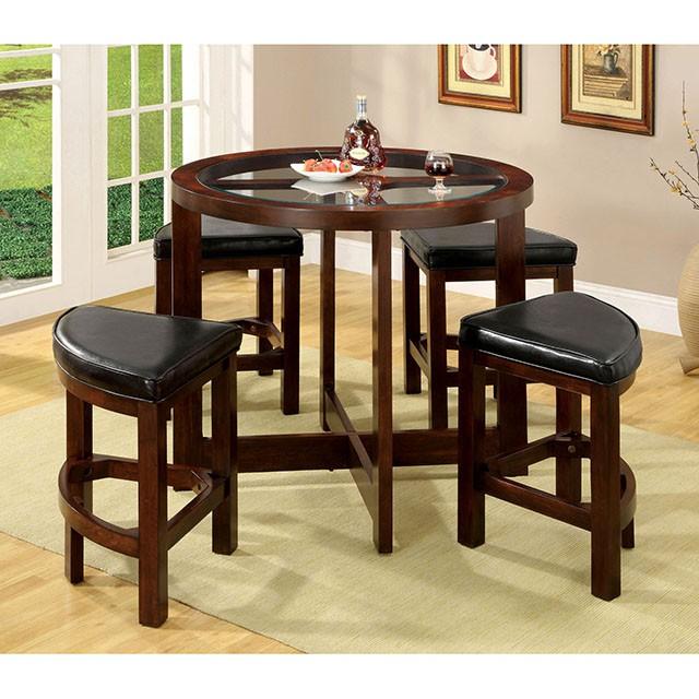 Crystal Cove 5 Pc. Counter Ht. Table Set - Casa Morelos / Coahuila Furniture (Oklahoma City, OK)