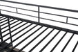 Cybill Full Loft Bed White, Silver, & Black - Casa Morelos / Coahuila Furniture (Oklahoma City, OK)