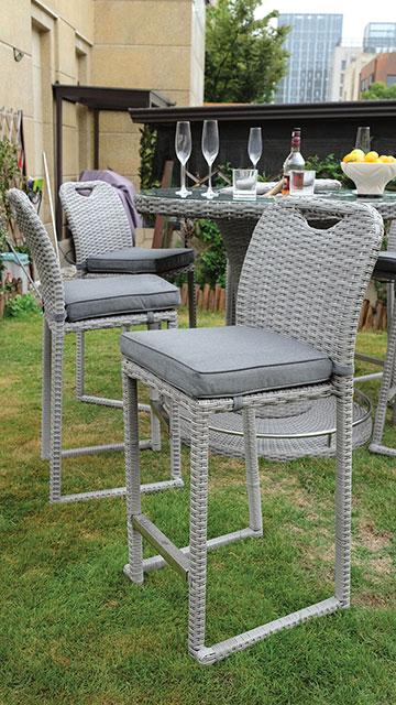 Cyprus Bar Chair (6/Ctn) - Casa Morelos / Coahuila Furniture (Oklahoma City, OK)