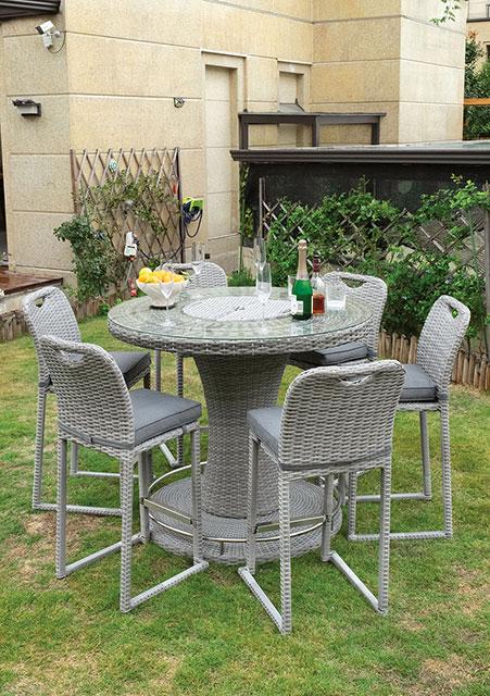 Cyprus Round Bar Table - Casa Morelos / Coahuila Furniture (Oklahoma City, OK)